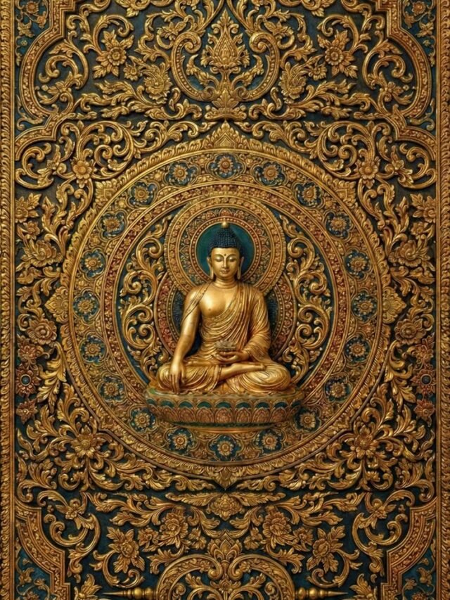 Lama Fera healing session with Buddha statue and sacred energy