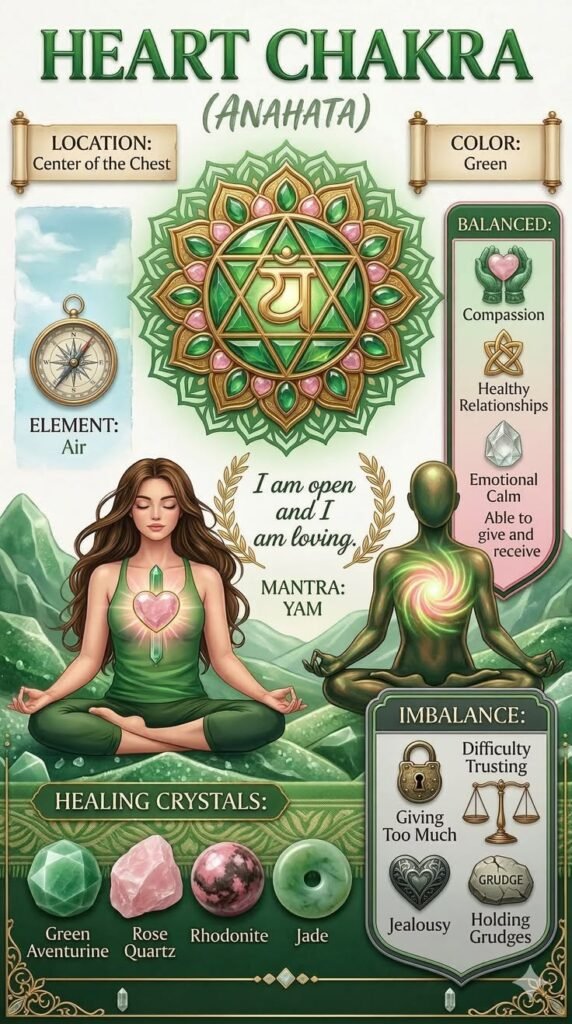 A complete guide to Heart Chakra healing for beginners.