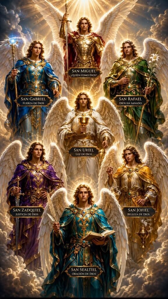 ​Major Archangels and their spiritual healing powers